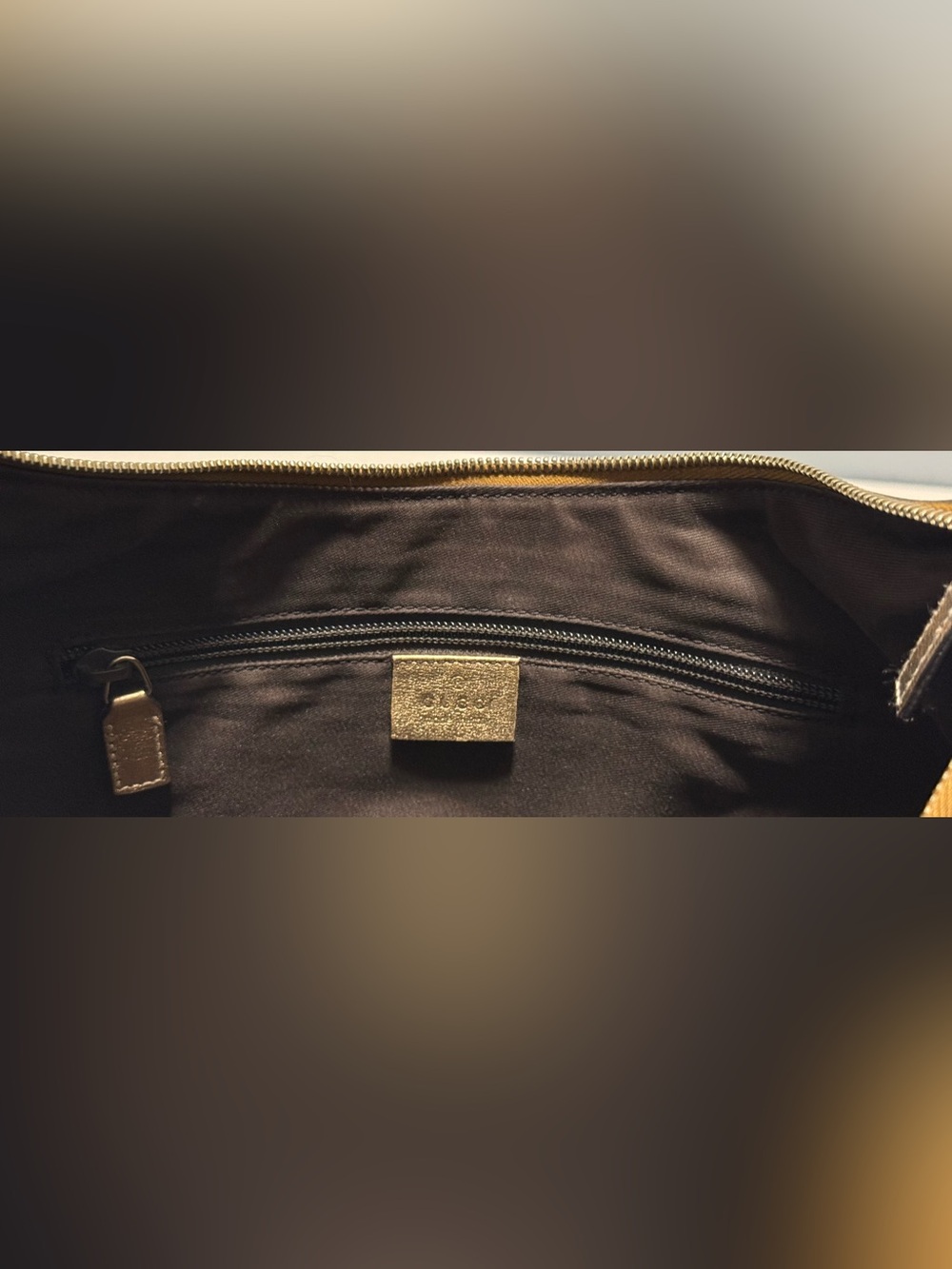 Gucci Vintage GG Hobo Crossbody Bag Canvas - Picture 14 of 16